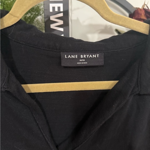 Lane Bryant Black and Brown Striped sweater size 18 - Picture 4 of 9